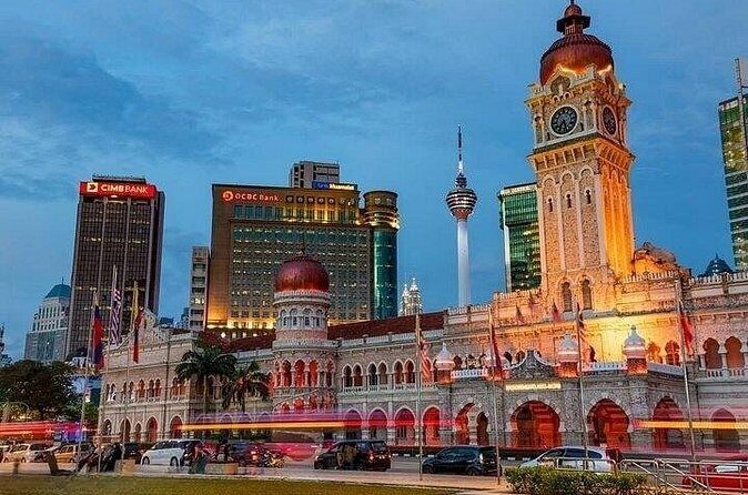 KL City Highlights in half a day - Kuala Lumpur Old Railway Station: a Moorish-and-Islamic style pause
