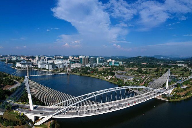 Putrajaya Tour with Traditional Boat Cruise & Pink Mosque (Private) - Putrajaya International Convention Centre: skyline views with quick context